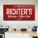 Whiskey And Wine Bar Sign III