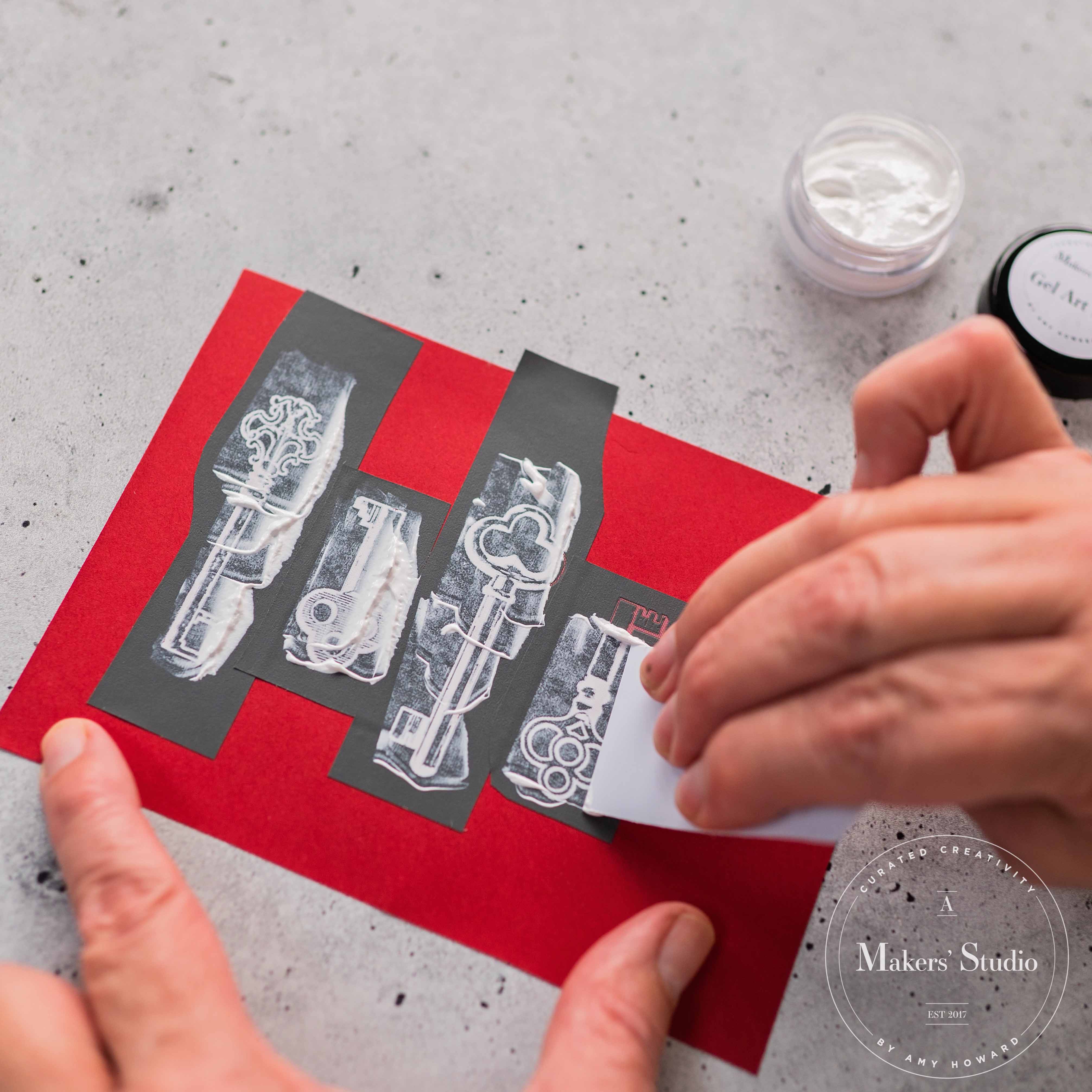 Mon Amour - Mesh Stencil 9x12