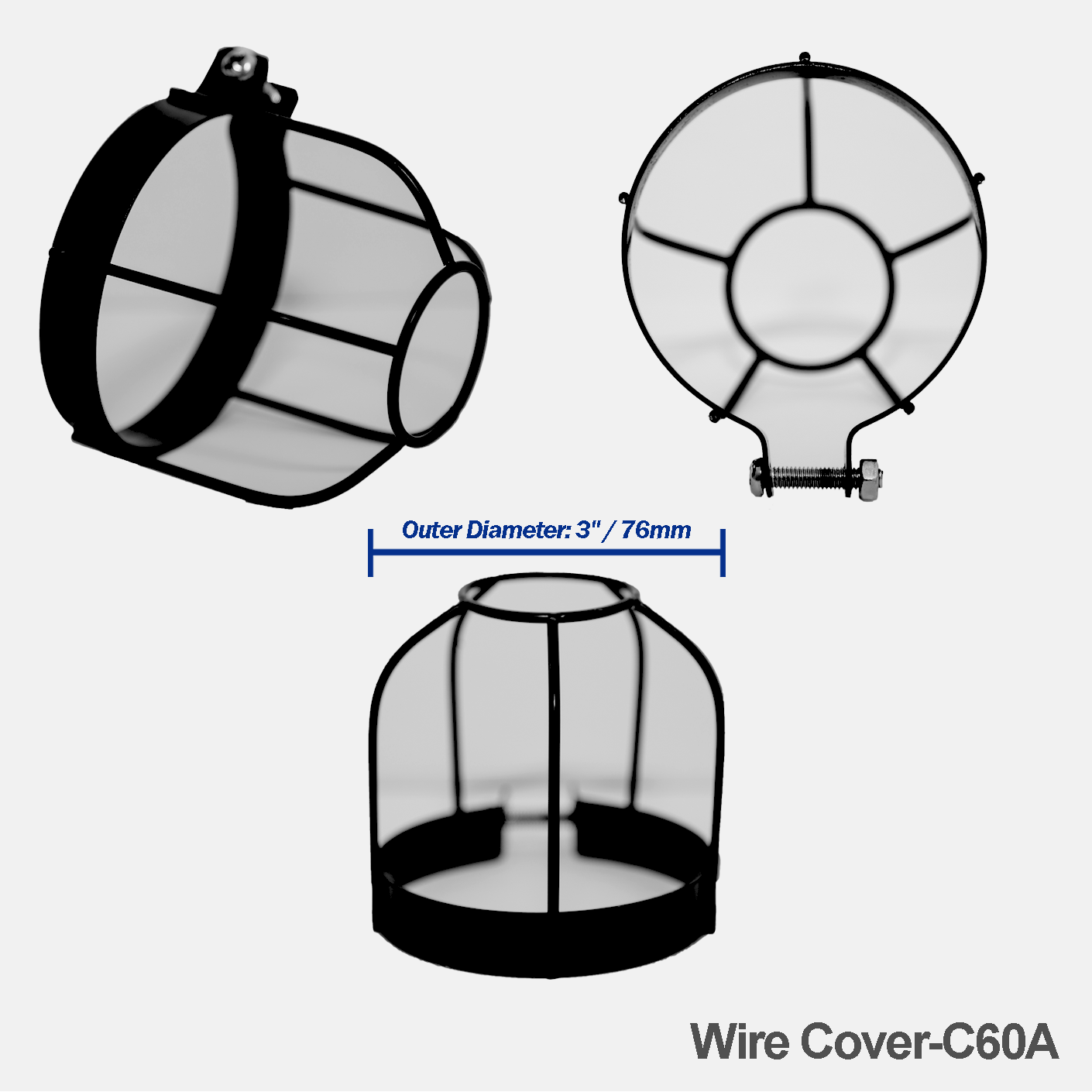 Skids for 2" C60 Camera Head