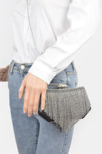 Women's Handbag Fringe Clutch - CHELSEA - BYMANYC ® New York
