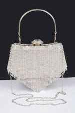Women's Handbag Fringe Clutch - CHELSEA - BYMANYC ® New York