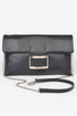 Women's Handbag Metallic Buckle Clutch - MEATPACKING - BYMANYC ® New York
