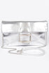 Women's Handbag Metallic Buckle Clutch - MEATPACKING - BYMANYC ® New York