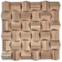 Wood Acoustic Diffuser Panel | Solid Paulownia Wood Sound Diffuser for Studios & Home Theaters