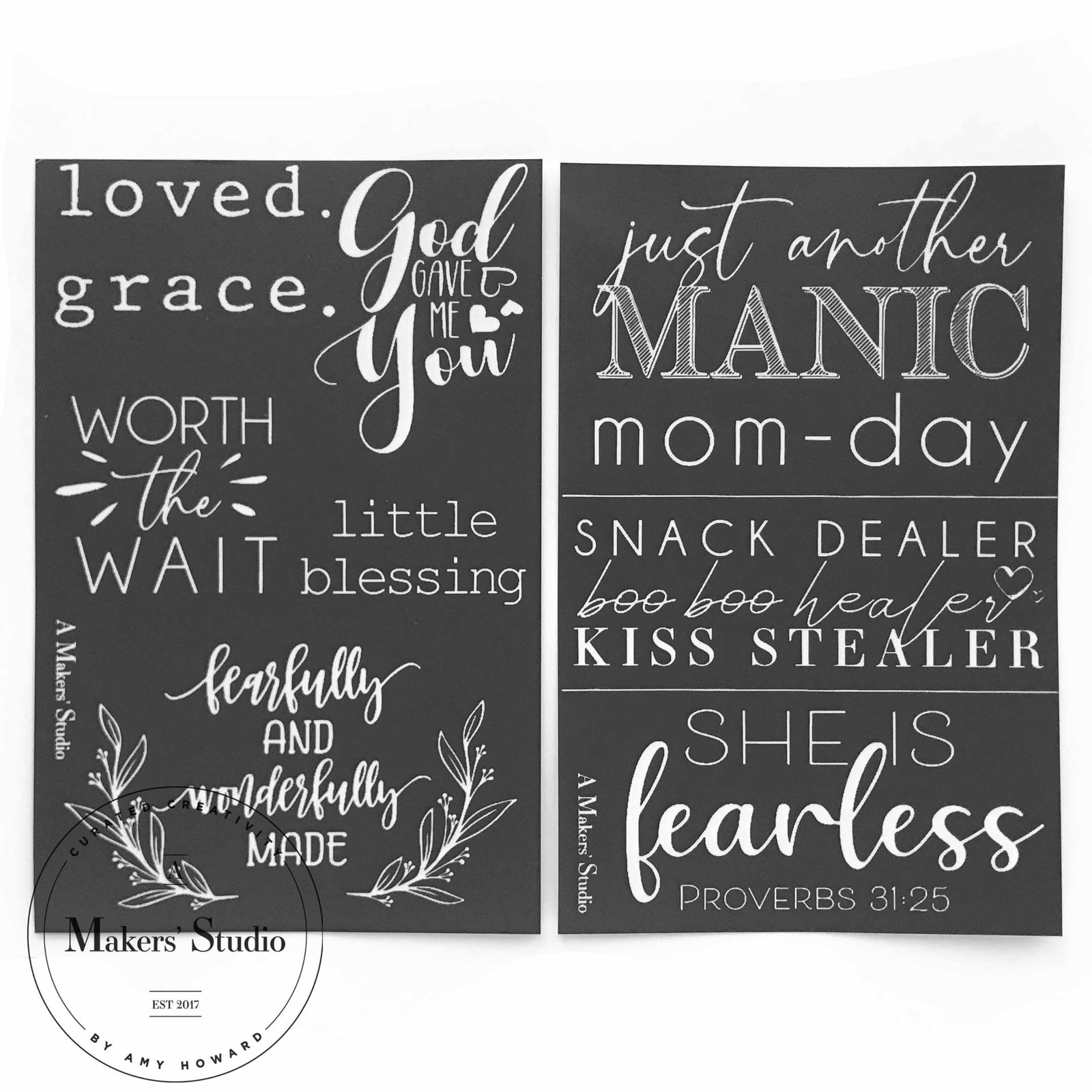 Worth The Wait - Mesh Stencil 2 pack 5.5x8.5