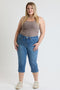 Women's Plus Premium Stretch Essential Capri