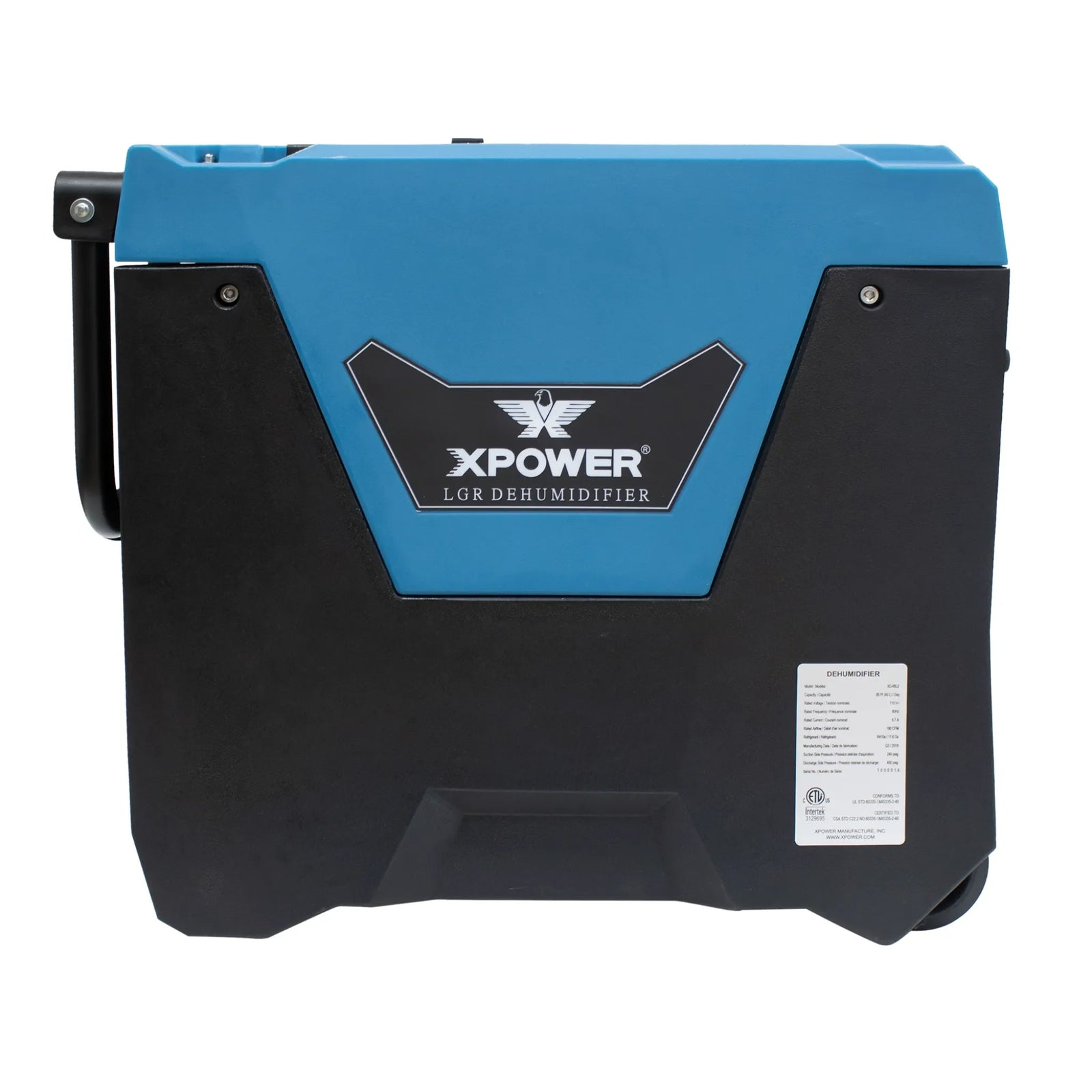 XPOWER XD-85L2 Commercial LGR Dehumidifier – Auto Pump, Drain Hose, Portable Water Damage Restoration