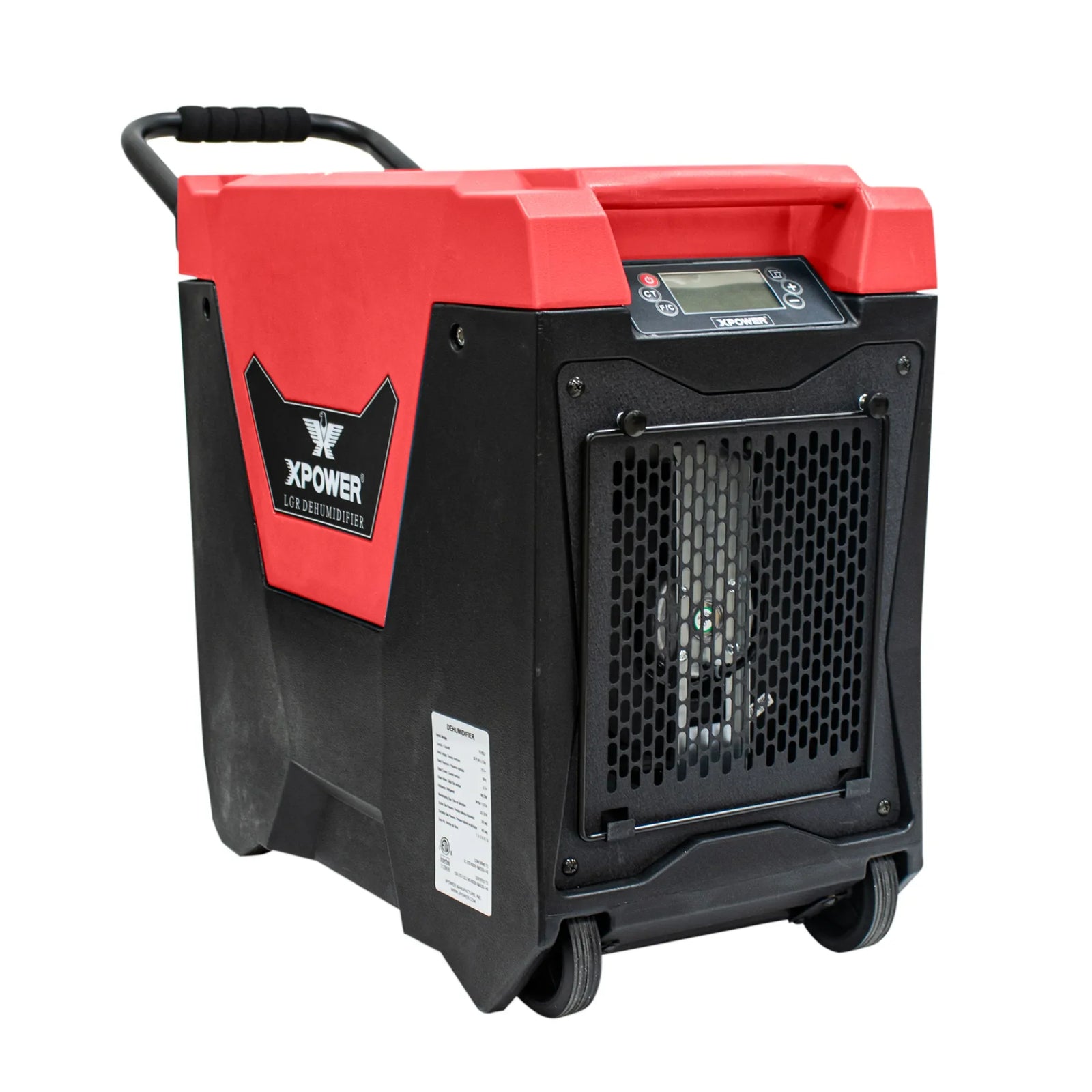 XPOWER XD-85L2 Commercial LGR Dehumidifier – Auto Pump, Drain Hose, Portable Water Damage Restoration