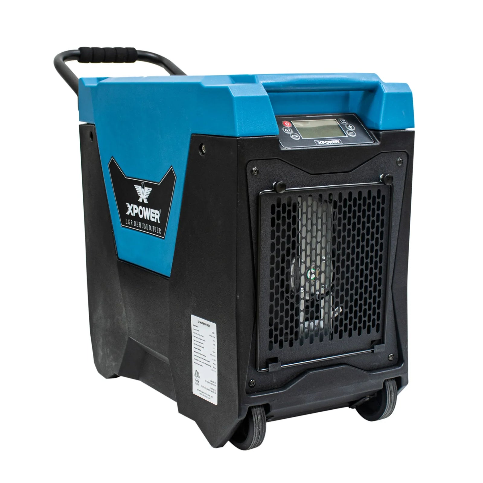 XPOWER XD-85L2 Commercial LGR Dehumidifier – Auto Pump, Drain Hose, Portable Water Damage Restoration