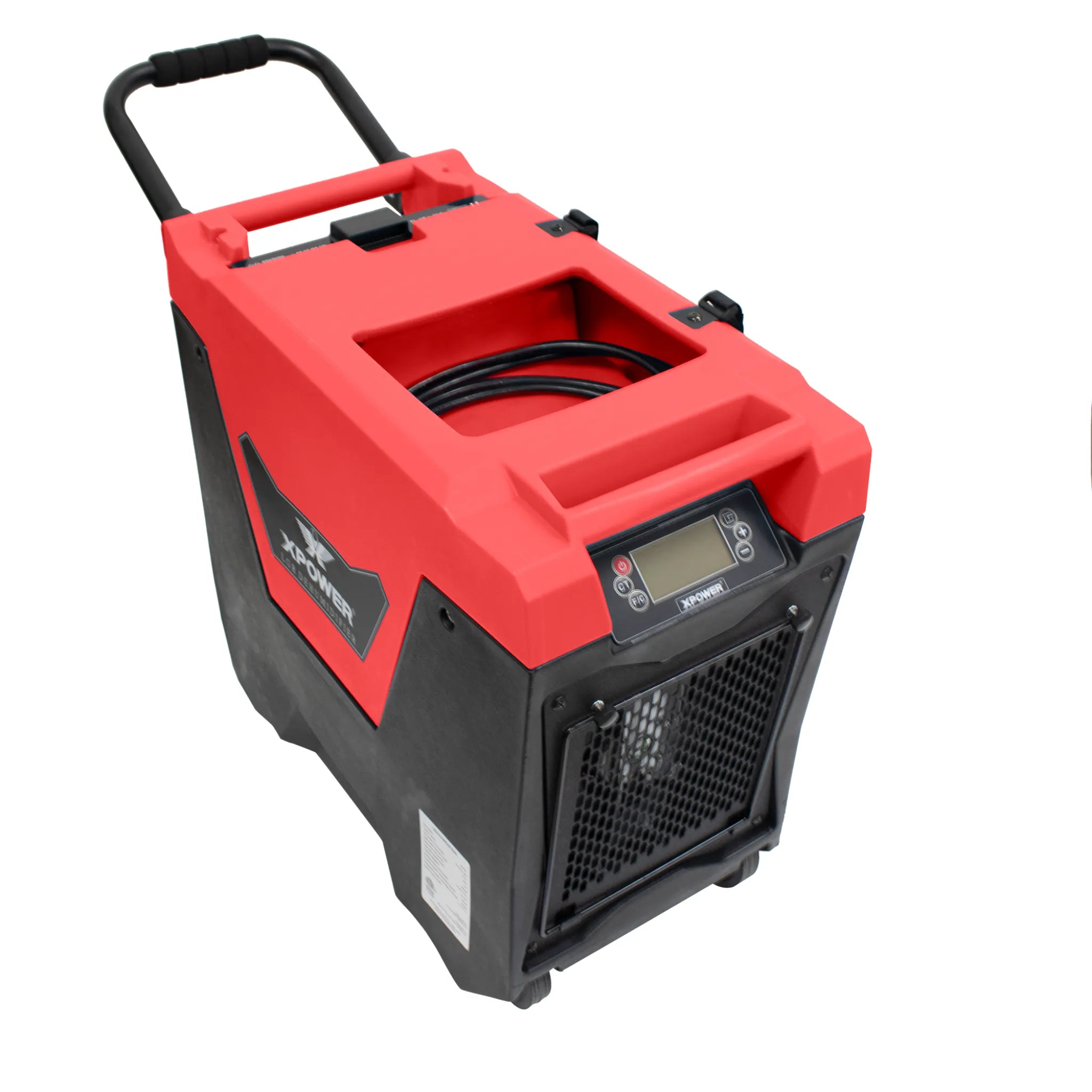 XPOWER XD-85L2 Commercial LGR Dehumidifier – Auto Pump, Drain Hose, Portable Water Damage Restoration