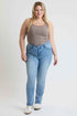 Women's Plus High Rise Curve Confidence  Straight  Jeans