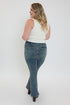 Women's Plus 3-Button Premium Stretch Bootcut Jeans