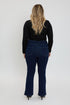 Women's Plus 3-Button Premium Stretch Bootcut Jeans