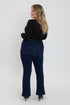 Women's Plus 3-Button Premium Stretch Bootcut Jeans