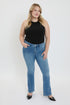 Women's Plus Curve Seam Flare Jeans