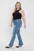 Women's Plus Curve Seam Flare Jeans