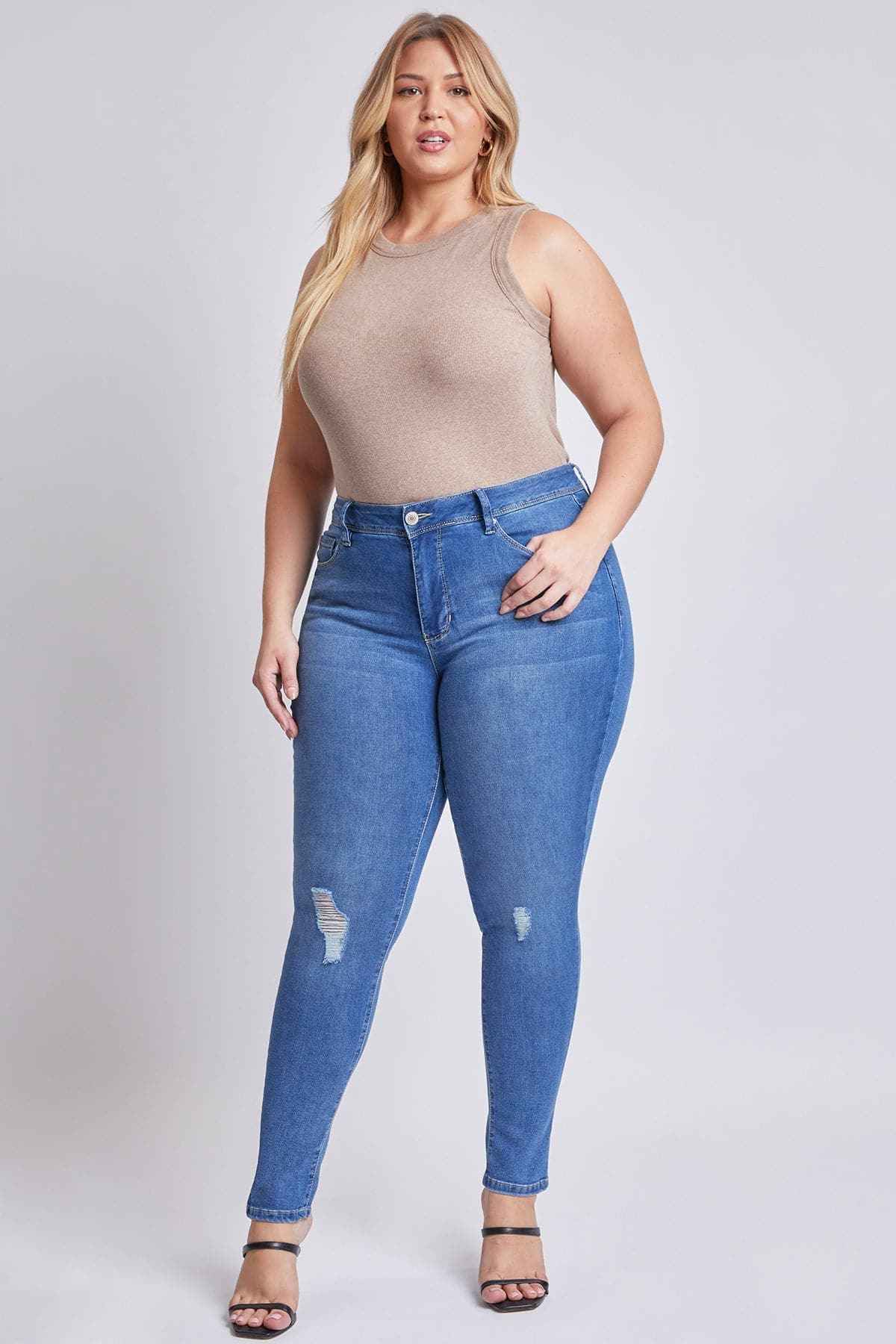 Women's Plus Size Essential High Rise Skinny Jean