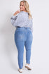 Women's Plus High Rise Curve Confidence  Skinny Jeans