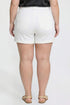 Women's Plus Premium Stretch Fold-Over Cuff Shorts