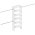 Closet System Starter Kit with Tower and 3 Hang Rods