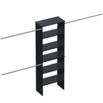 Closet System Starter Kit with Tower and 3 Hang Rods