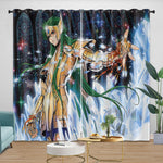 Saint Seiya Curtains Blackout Window Drapes Room Decoration