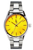 Yellow Sunburst Watch