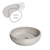 DDALF 14.5'' Round Concrete Vessel Sink - Bathroom