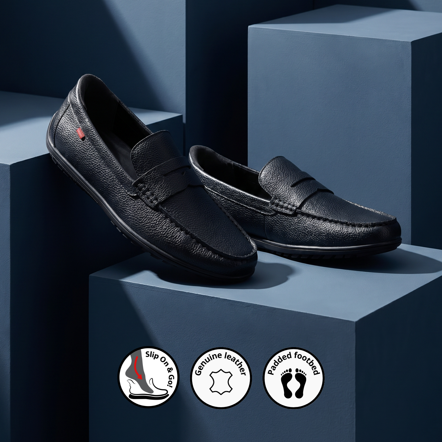 John St, Men Penny Loafers