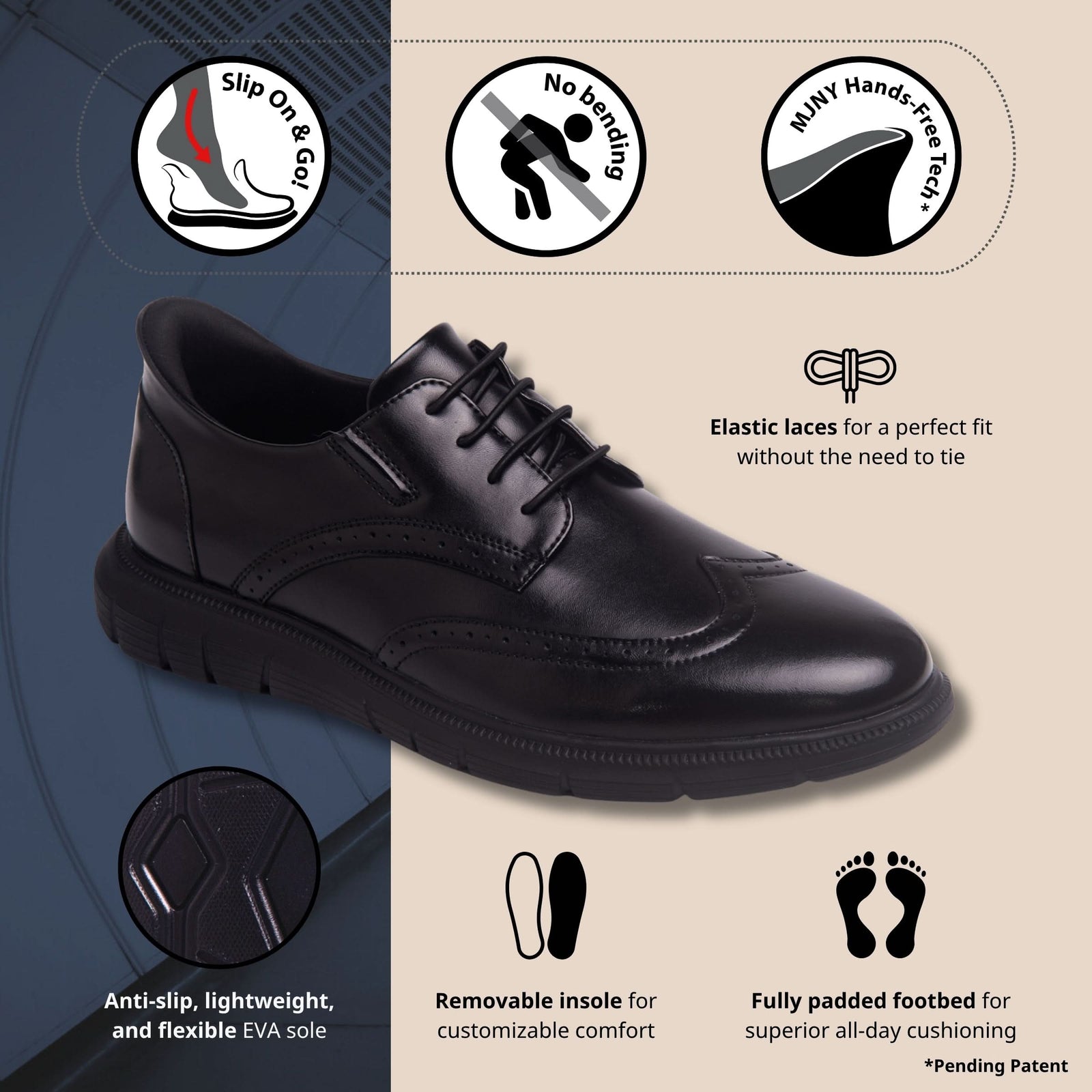 Hill St, Men Oxfords