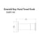 ZLINE Emerald Bay Bathroom Accessories Package with Towel Rail, Hook, Ring and Toilet Paper Holder, 4BP-EMBYACC-CH