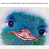 Watercolor Ostrich Canvas Wall Art