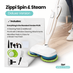 Zippi Spin & Steam Upright Mop