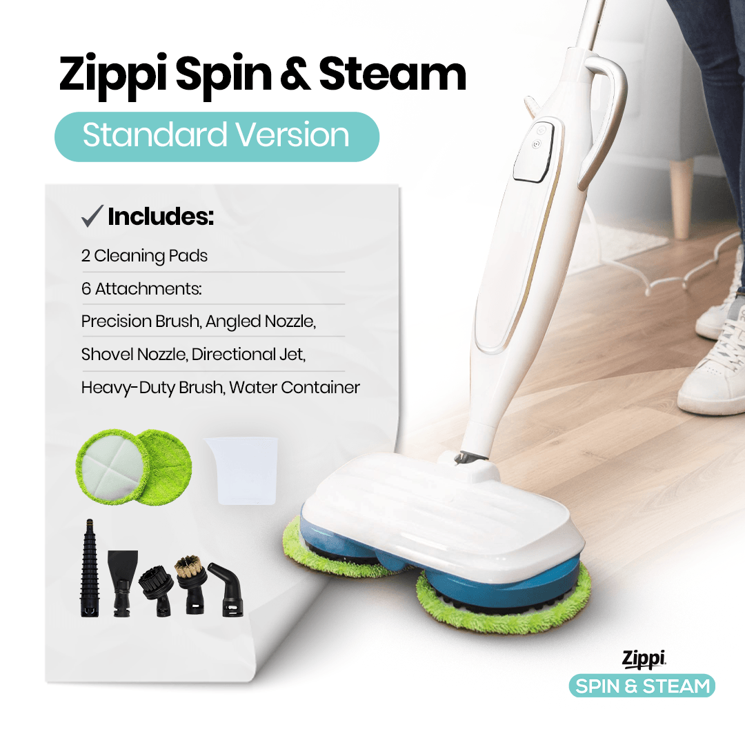 Zippi Spin & Steam Upright Mop