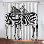 Zebra Curtains Blackout Window Drapes