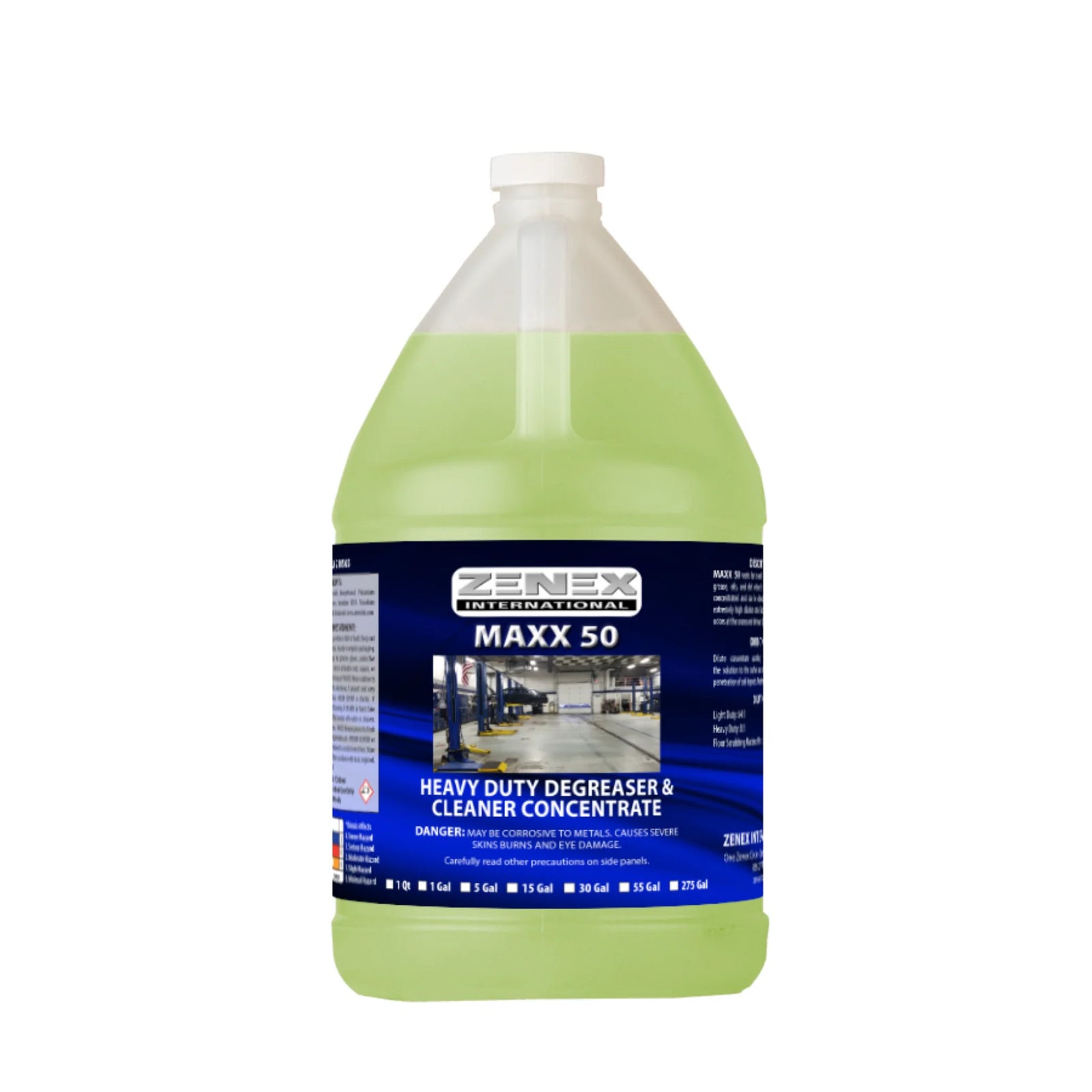 Zenex Maxx 50 Heavy-Duty Degreaser & Cleaner Concentrate (48 gallons)