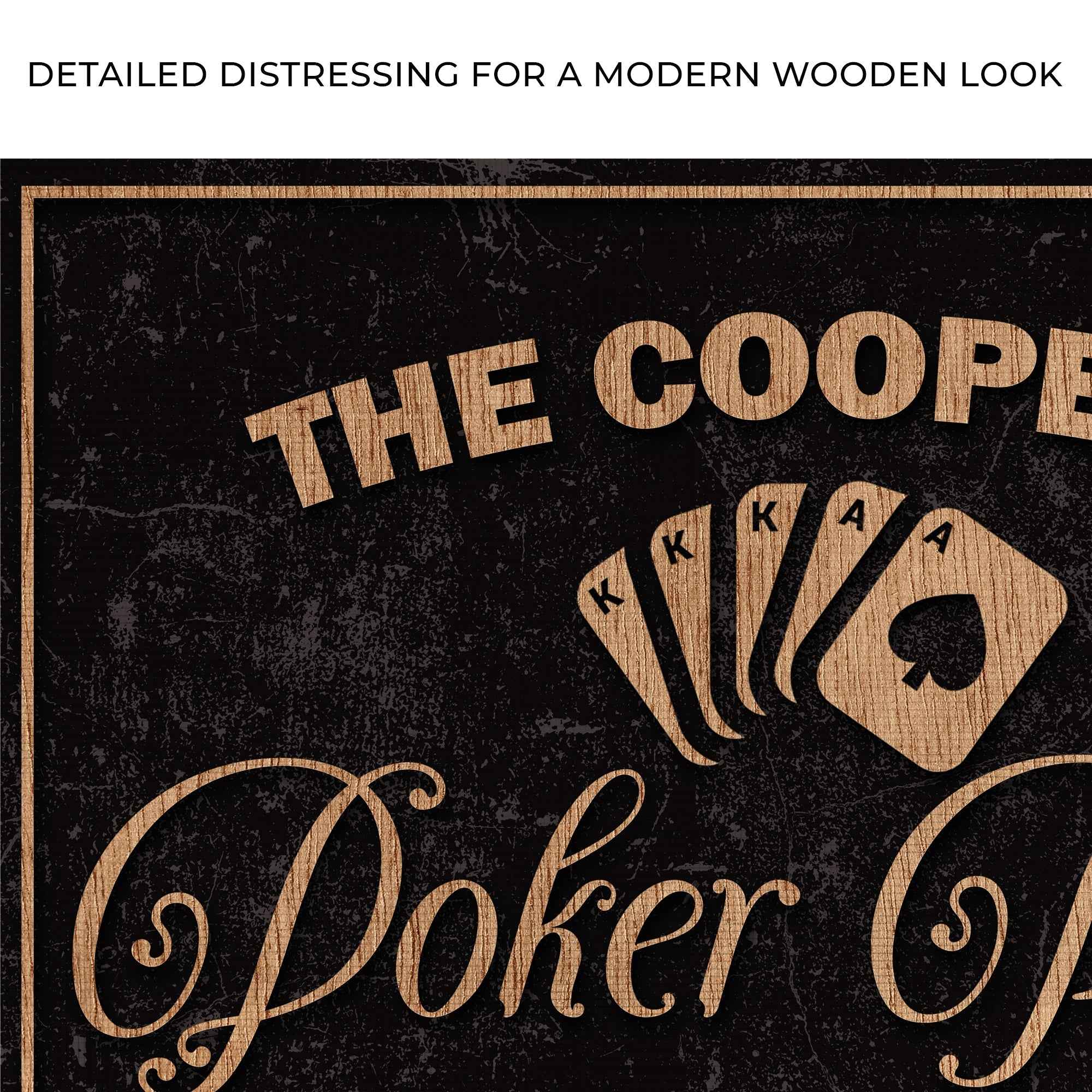 Invitation Only Poker Room Sign