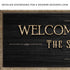 Welcome To Our Deck Sign II