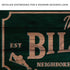 Neighborhood Pool Hall Billiards Sign