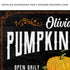 Pumpkin Patch Sign IV