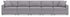 Modmax - Sectional - Granite