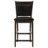 Jaden Upholstered Counter Chair Espresso (Set of 2)