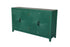 59in Green Accent Cabinet with 4 Doors Mid Century Modern Buffet