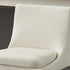 Upholstered Swivel Bar Stools With Ergonomic Design (Set of 2) - Cream White
