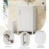 Modern Small Bathroom Vanity Cabinet With Ceramic Basin, Ample Storage, 1 Soft Close Door