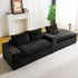 Modular Sofa, Convertible Twin Seat With Chaise Lounge