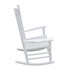 Classic Wooden Porch Rocker Chair Populus Wood Comfortable Design