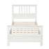 Platform Bed With Paneled Headboard And Footboard