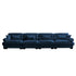 Super Comfort Oversized Modular Sectional Sofa, Deep Seat Convertible L Shaped Couch
