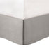 7 Pc Pieced Faux Suede Comforter Set in Black for Queen Beds